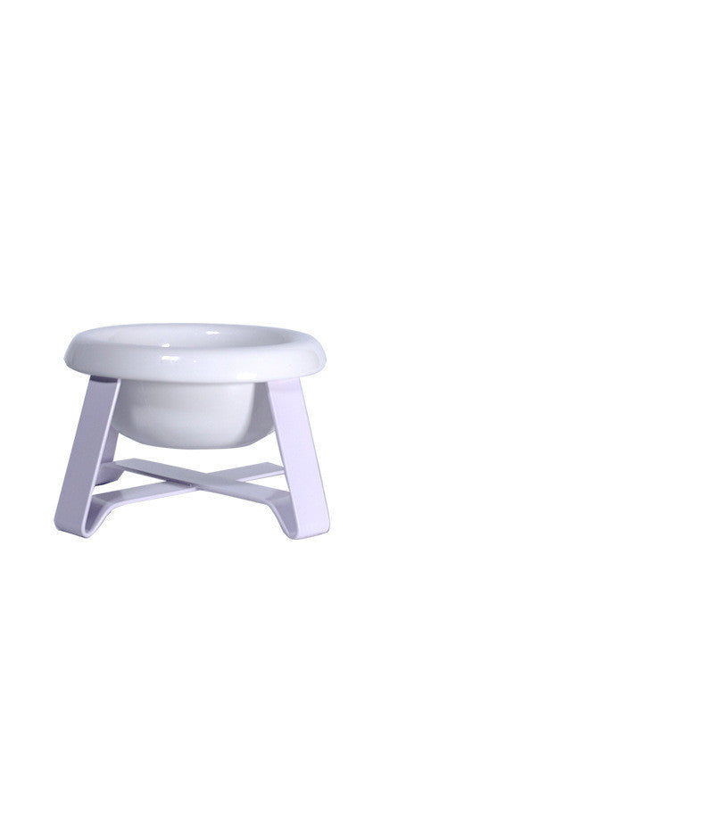 Creative Pet Feeding Bowl With Antislip Iron Stand