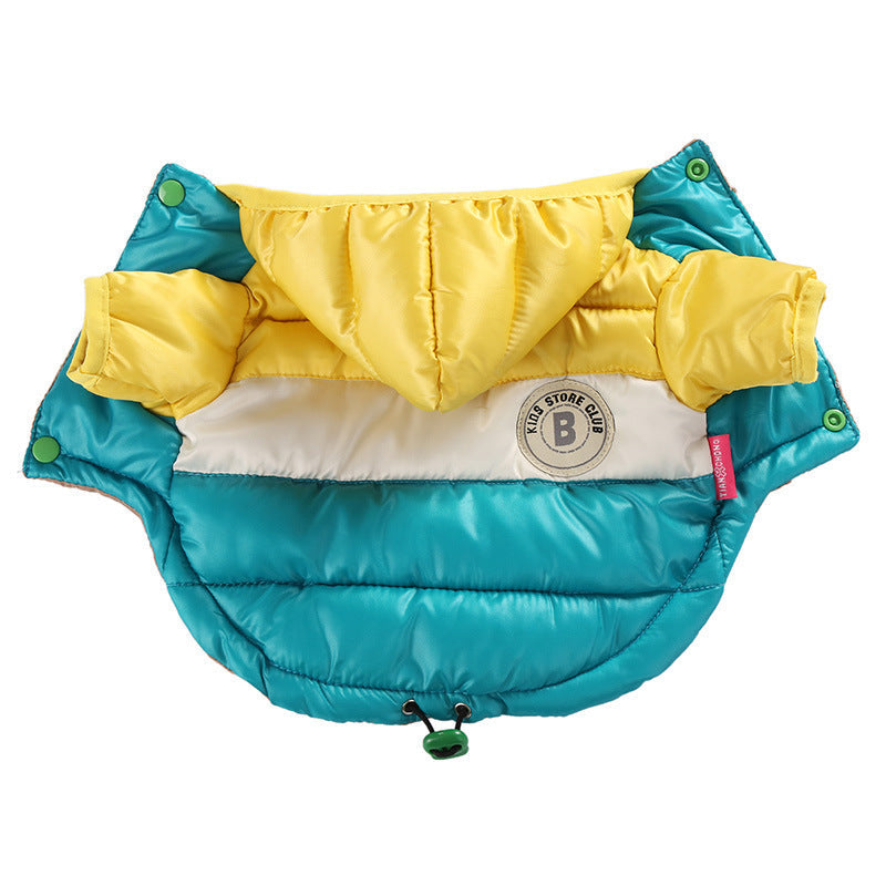 Keep Your Furry Friends Cozy with Our Waterproof Warm Pet Cotton-padded Jacket